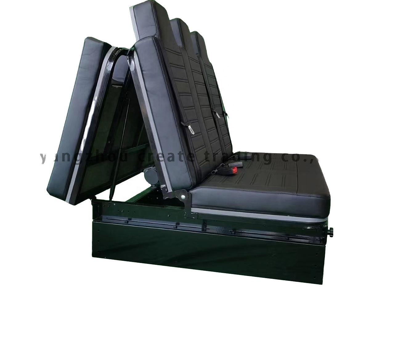 Sofas - Canapé-lit confortable en cuir pour camping-car,