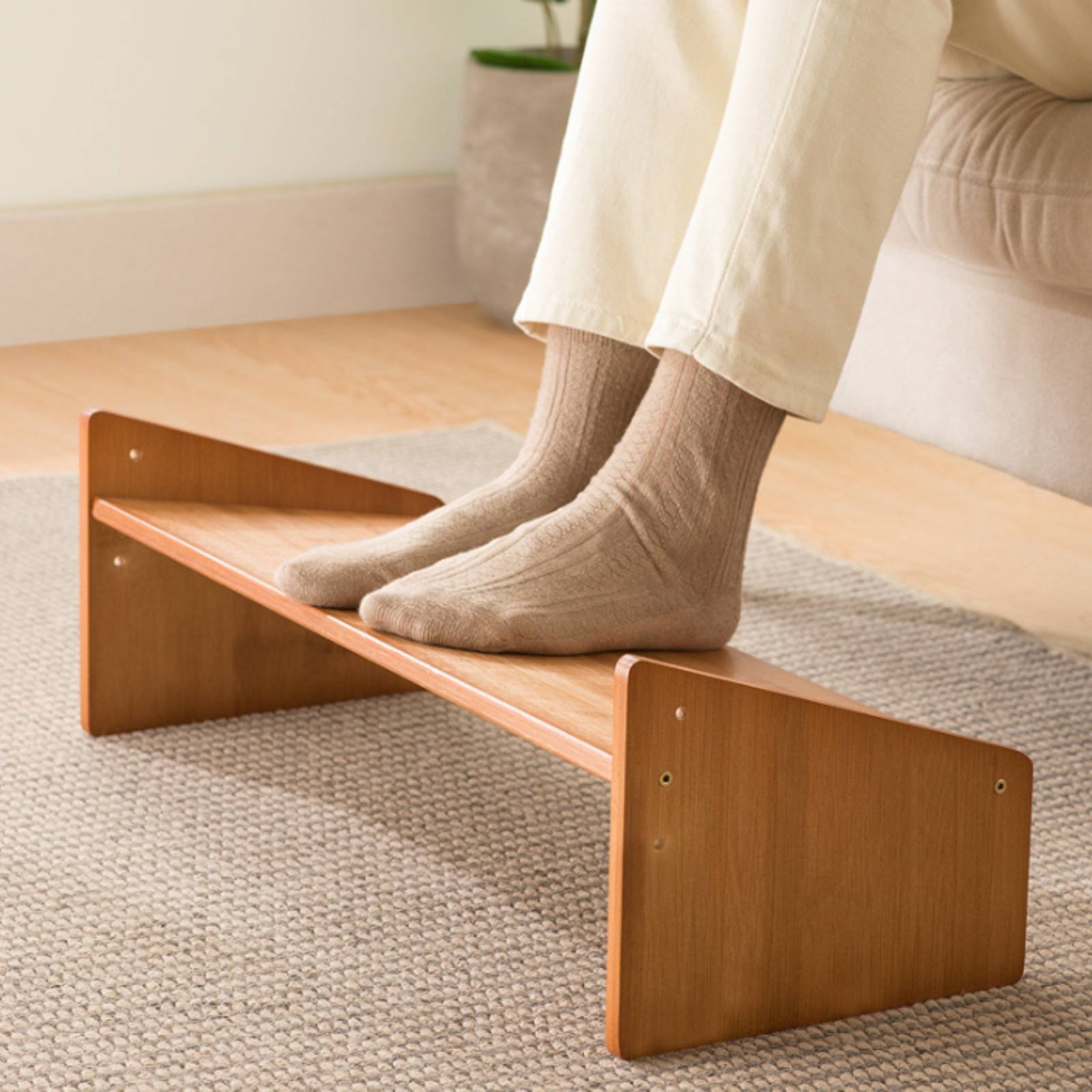 Office Furniture - Repose-pieds sous le bureau, surface large,