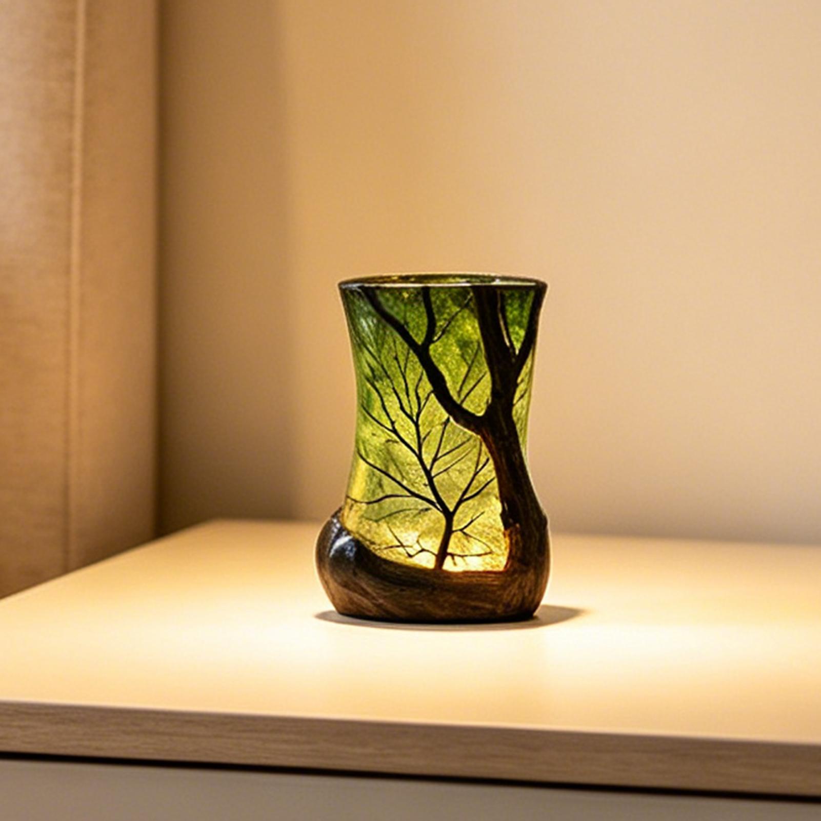 Bedroom Furniture - Lampe de chevet, veilleuse forêt, lumière