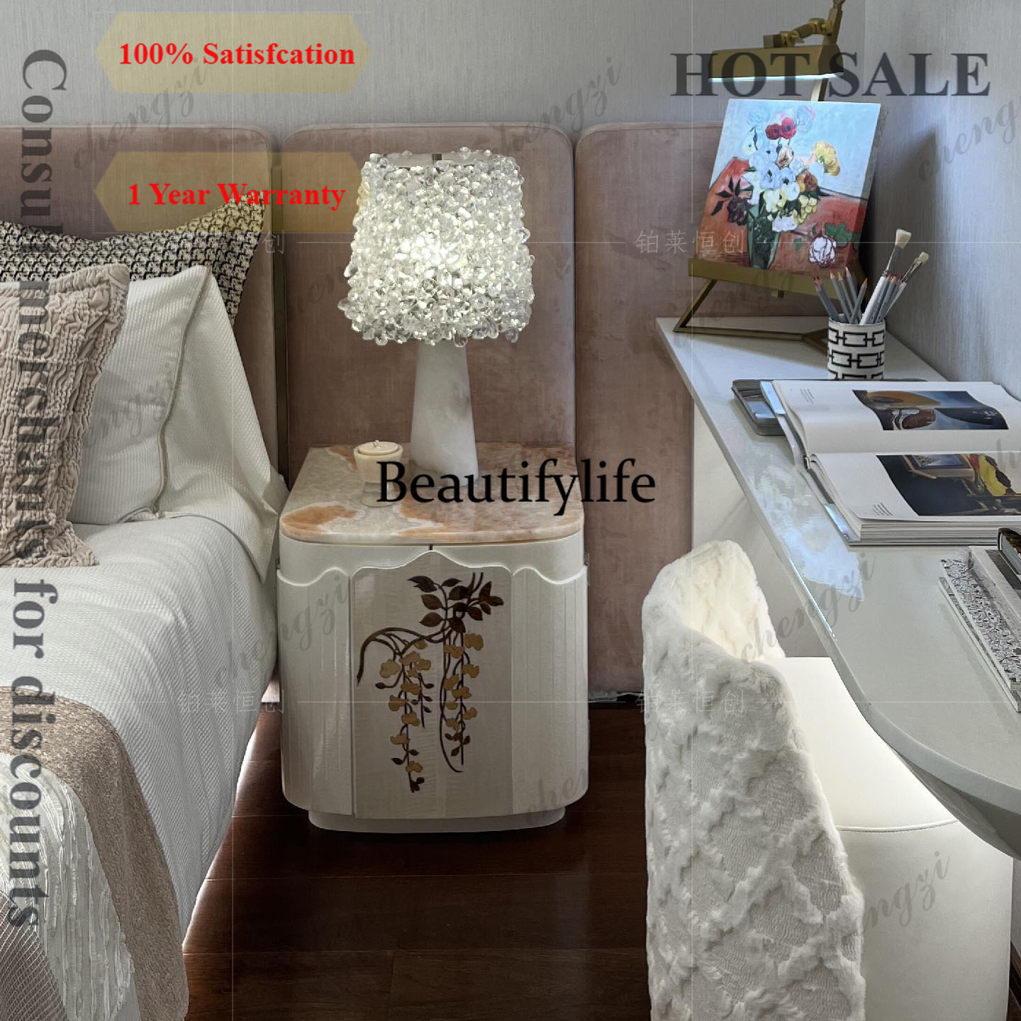 Tables - Table de chevet italienne de luxe