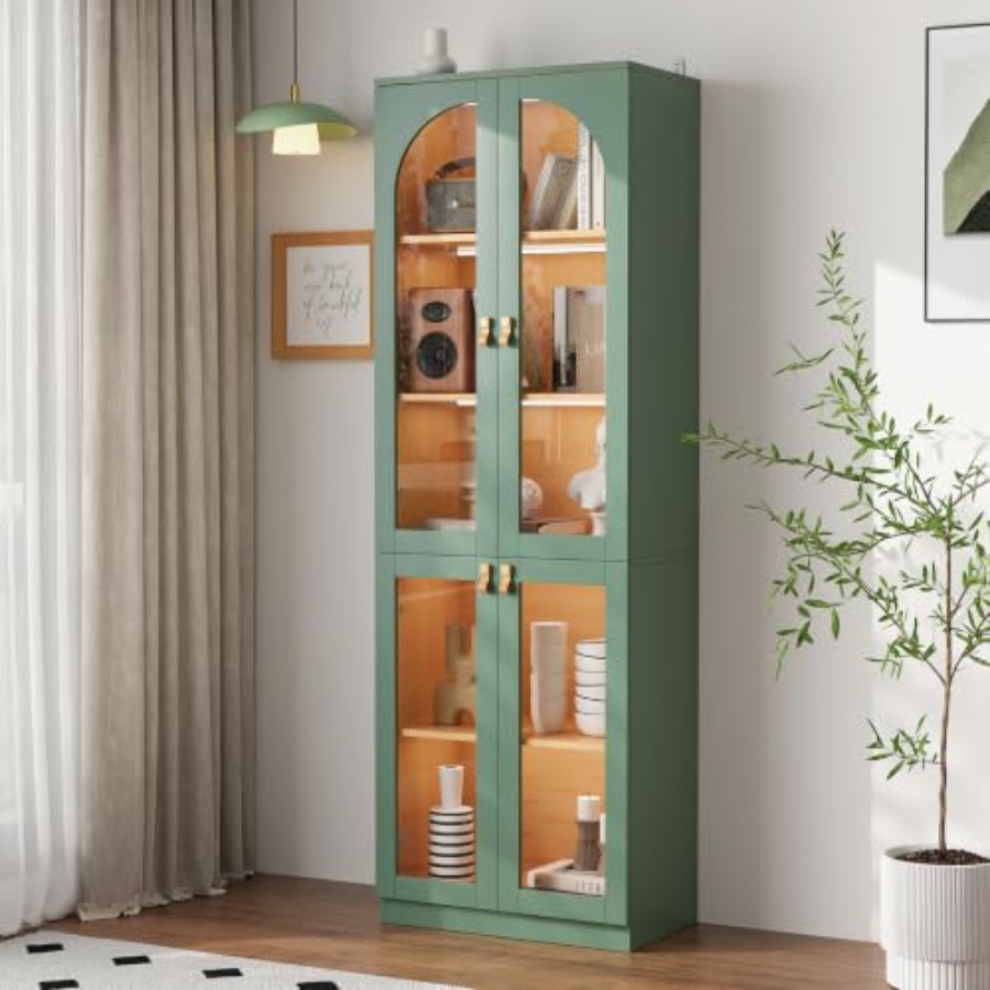 Storage - Vitrine de salon/bureau avec porte en