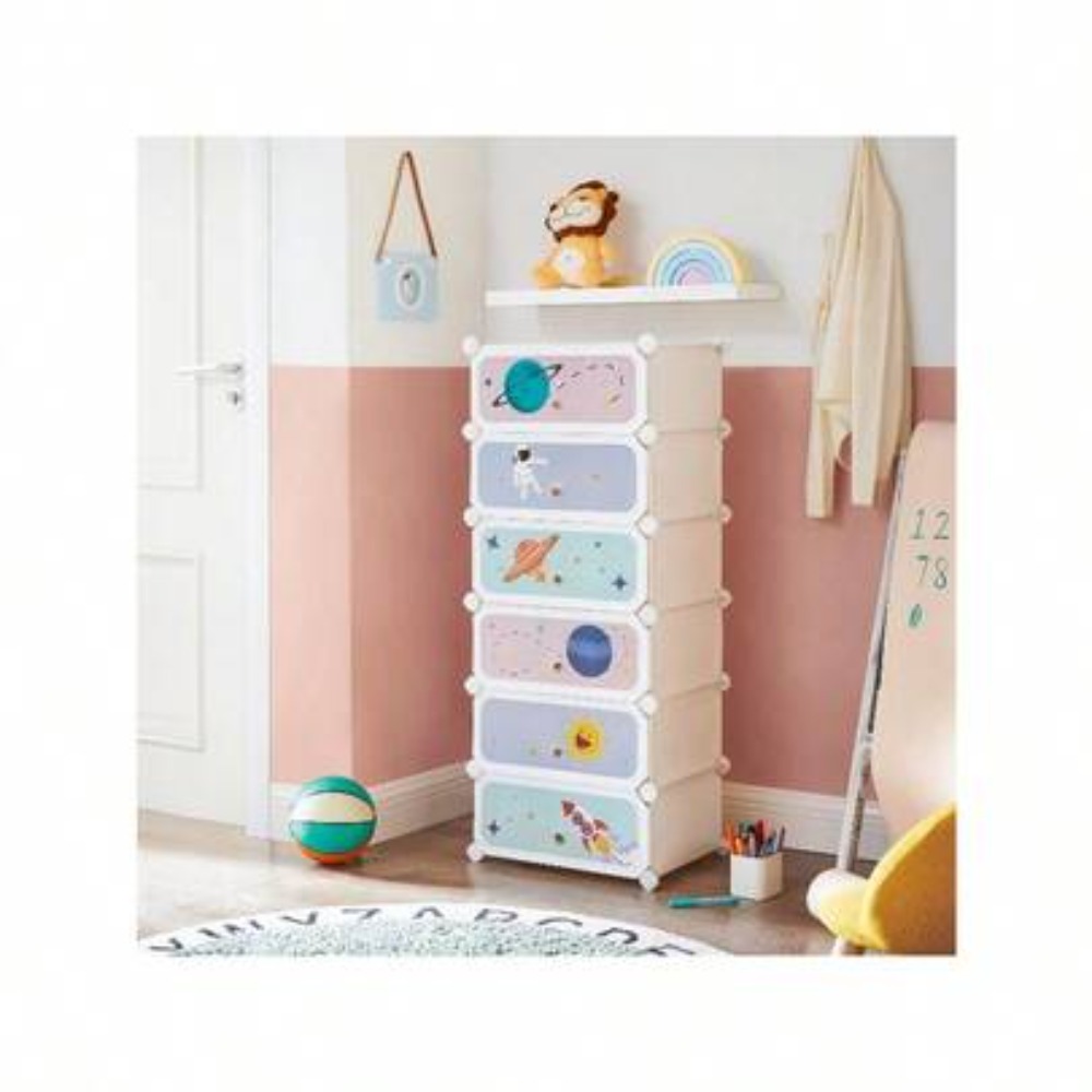 Shoe Rack Cabinet Narrow Entryway - Étagère à chaussures à 6 niveaux