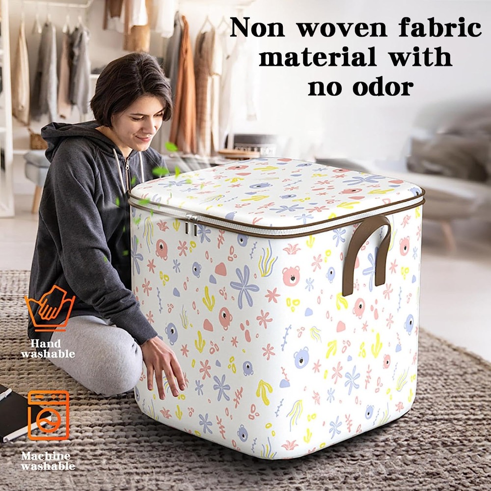 Wardrobe Closet Portable Fabric Cover - Boîte de Rangement Portable Pliable pour
