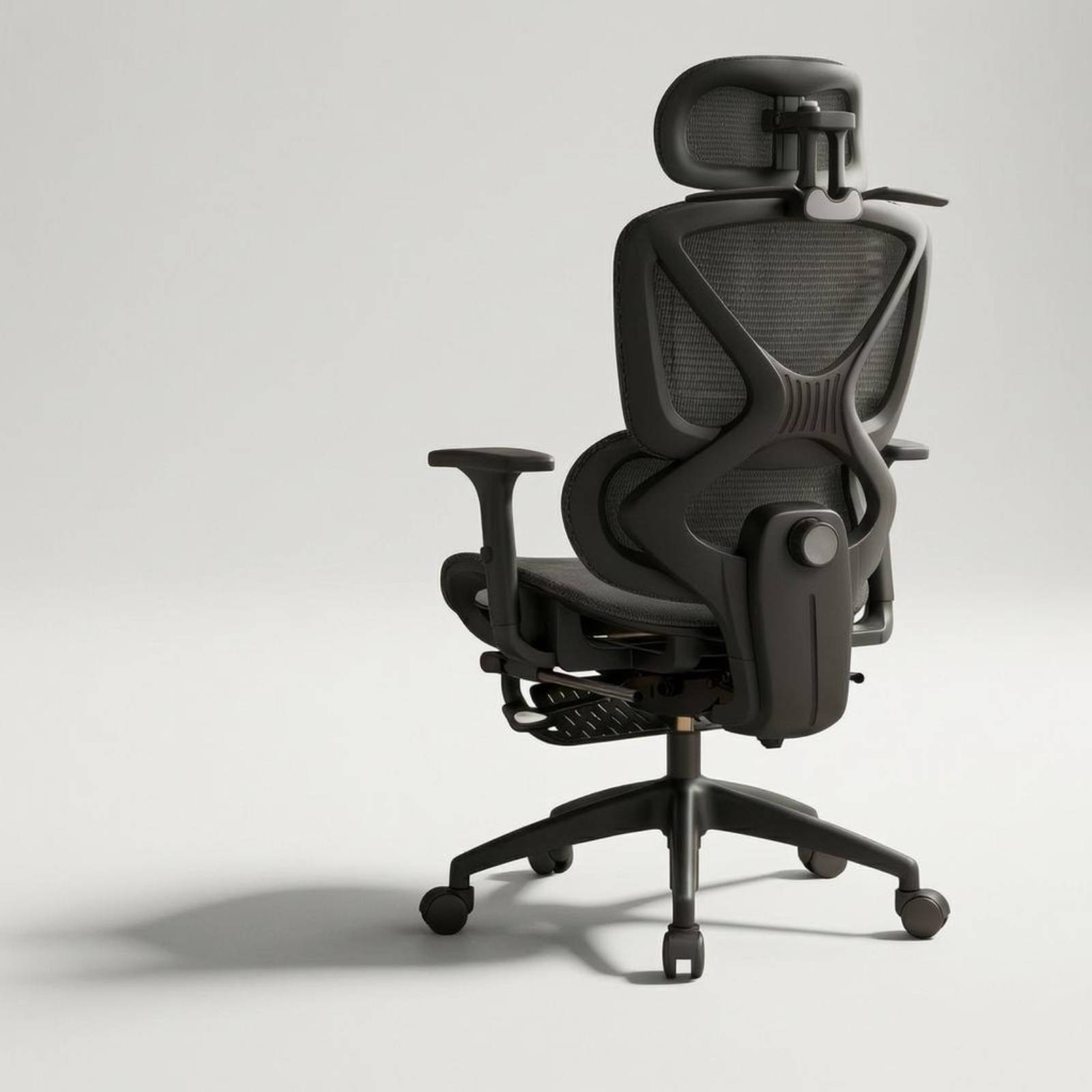 Office Furniture - Chaise pivotante à dossier haut avec