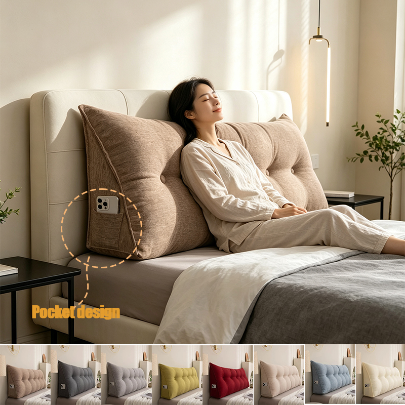 Headboard Cushion Backrest Tatami - Grand coussin de tête de lit,