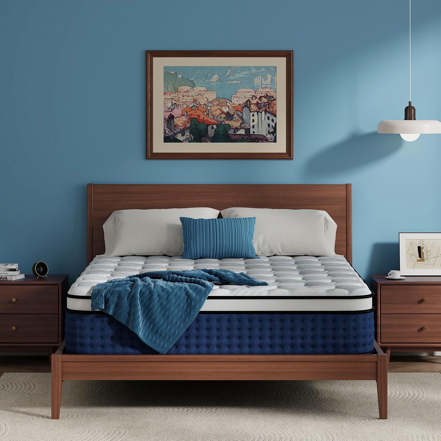 Memory Foam Mattress In A Box Queen - Matelas, matelas hybride Queen Size en
