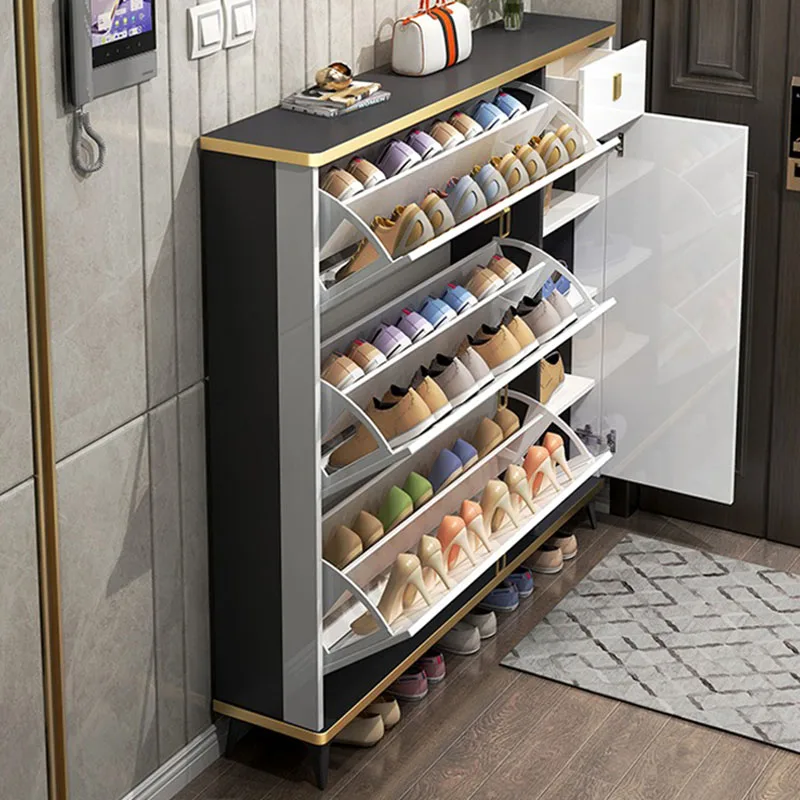 Armoires à chaussures étroites - Shoe Rack Cabinet Narrow Entryway avis et prix