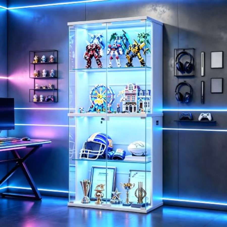Vitrine en verre 66 pour objet - Storage avis et prix