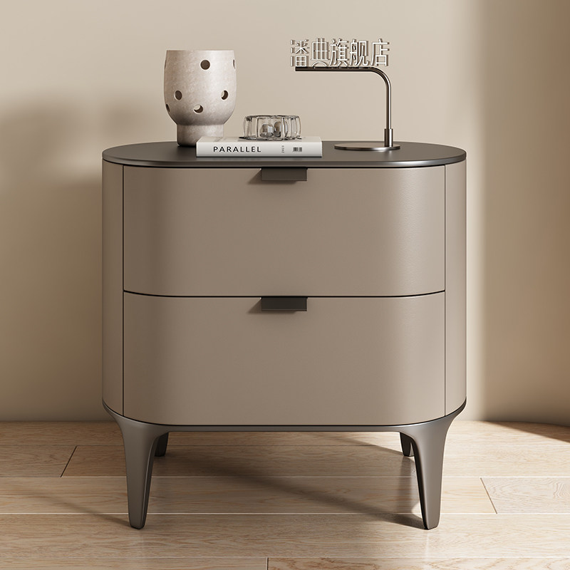 Tables de chevet de luxe en cu - Solid Wood Nightstand 2 Drawers avis et prix