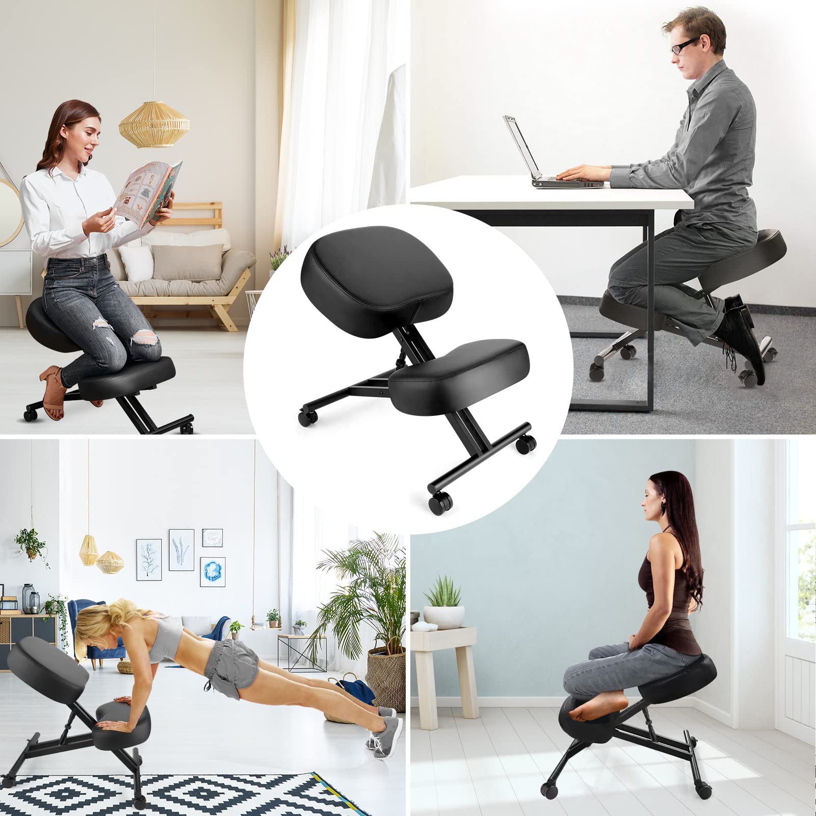 Chaise à genoux ergonomique po - Office Furniture avis et prix