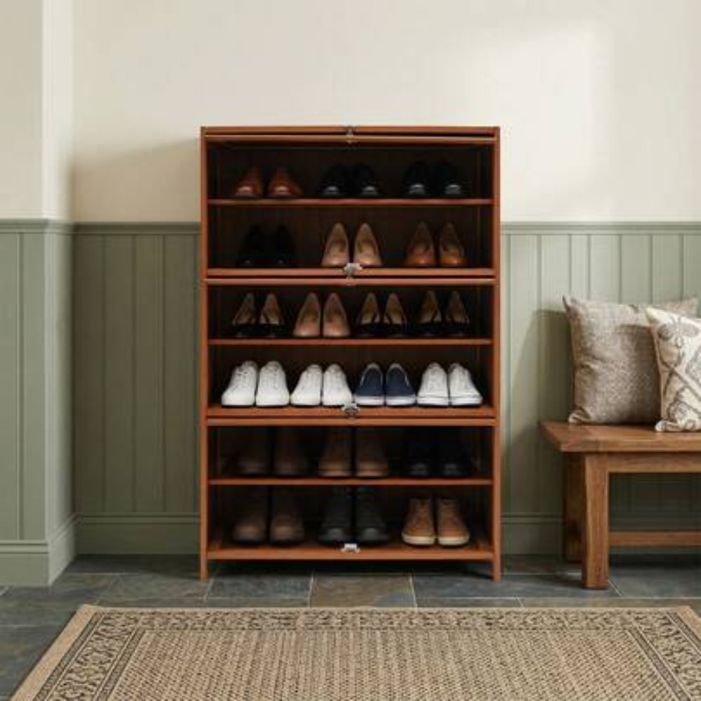 Meuble de rangement pour chaus - Shoe Rack Cabinet Narrow Entryway avis et prix