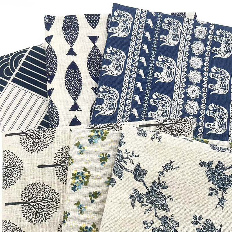 Tissu en coton et lin mélangé  - Sofas avis et prix