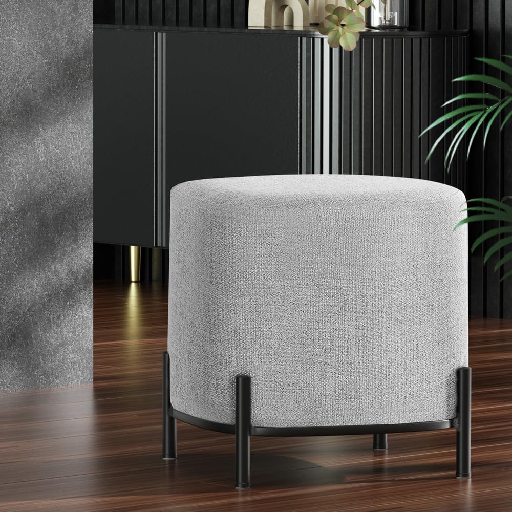 **/Ottoman, repose-pieds rond, - Bedroom Furniture avis et prix
