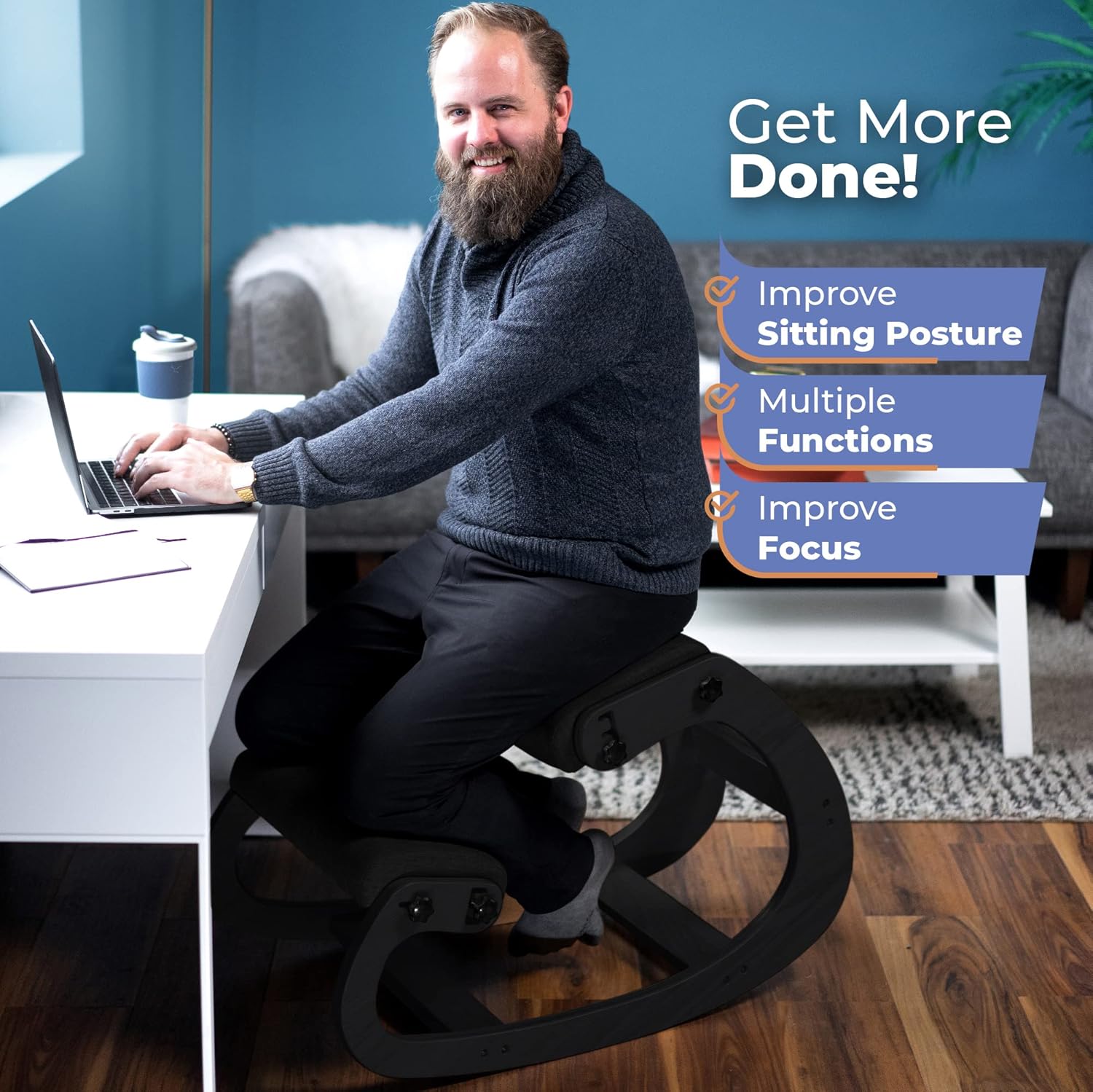 Chaise ergonomique en bois à g - Office Furniture avis et prix