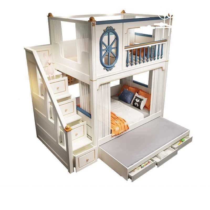 -Pour les lits superposés de m - Bunk Bed With Stairs And Slide avis et prix