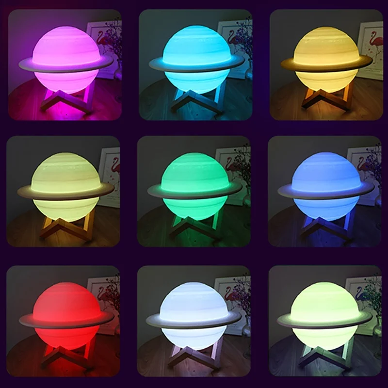 LED veilleuse impression 3D la - Floating Nightstand With Led Light avis et prix
