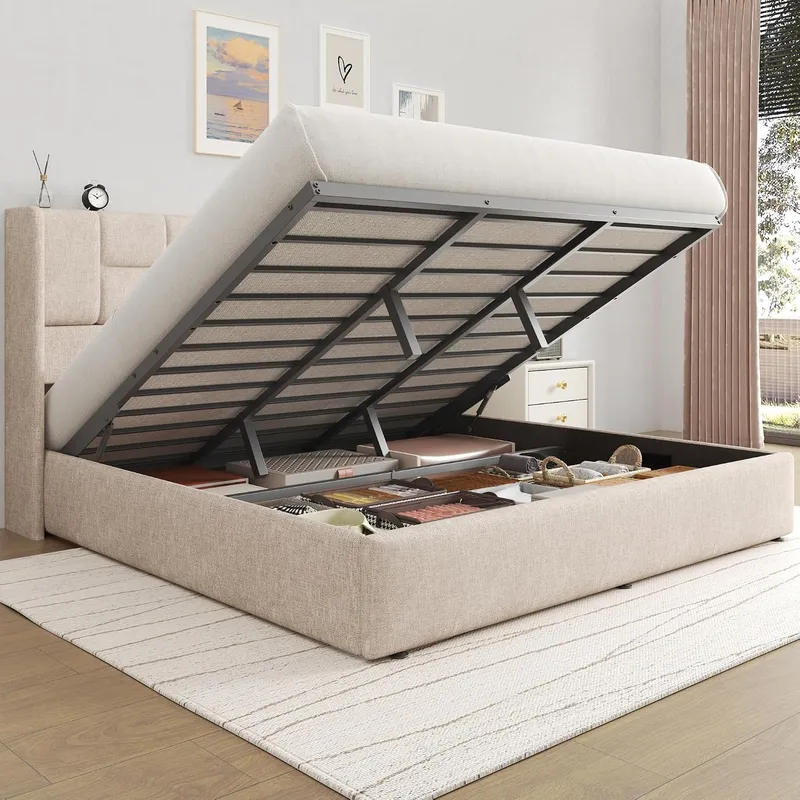 Cadre de lit avec système de l - Gas Lift Storage Bed Hydraulic avis et prix