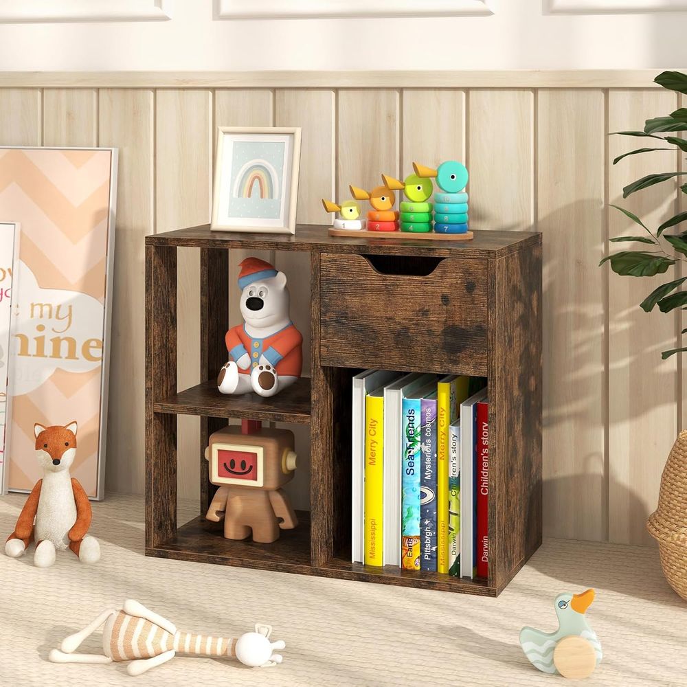 Étagère à livres en bois à 3 n - Storage avis et prix