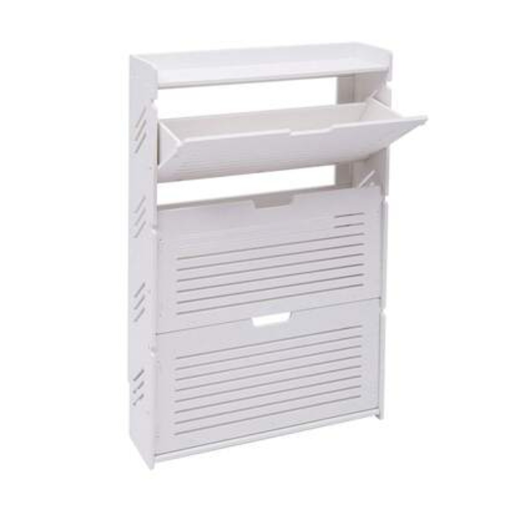 Meuble de rangement à chaussur - Shoe Rack Cabinet Narrow Entryway avis et prix