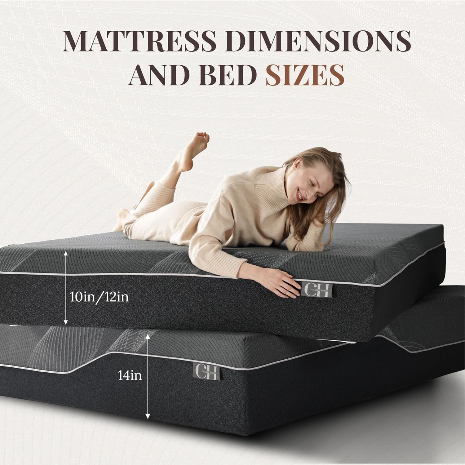 Matelas Queen de 12 pouces, ma - Memory Foam Mattress In A Box Queen avis et prix