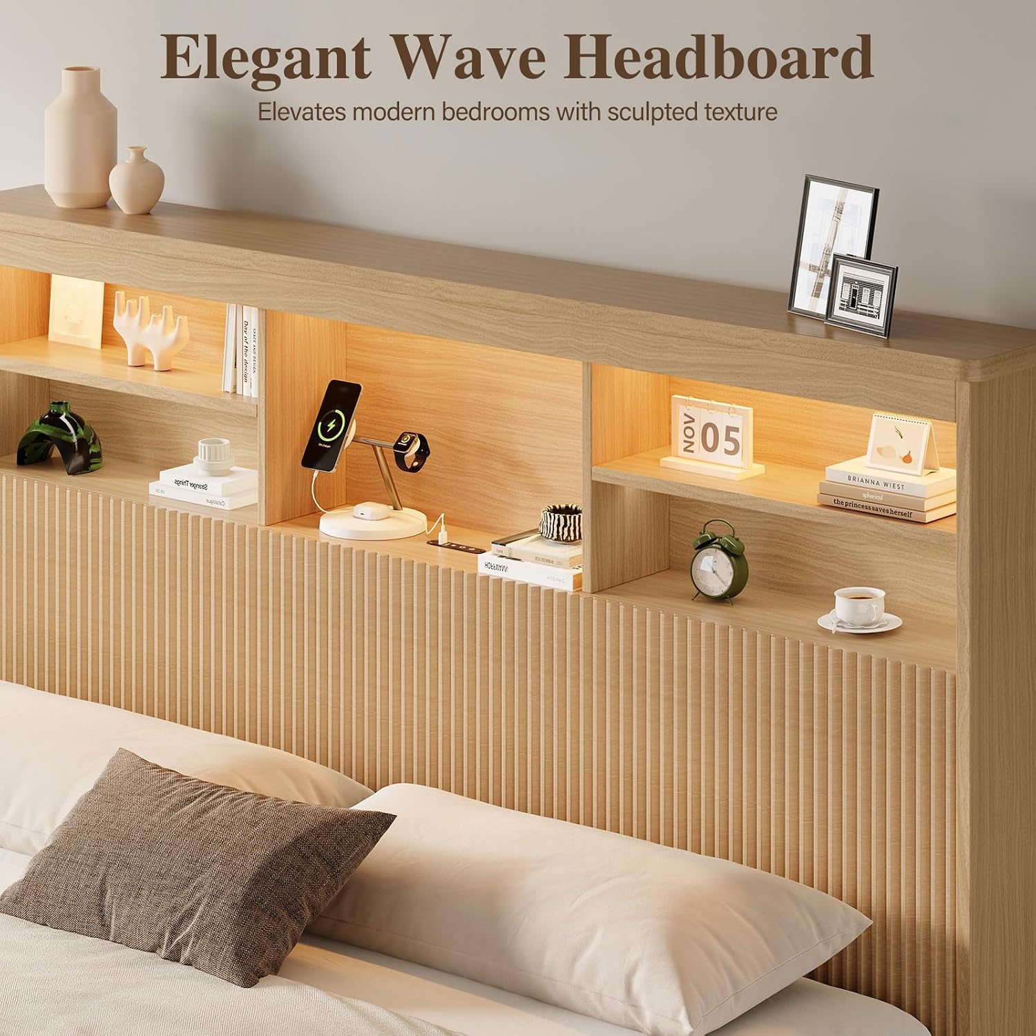 Cadre de lit King Size avec 4  - King Size Bed Frame With Storage Drawers avis et prix