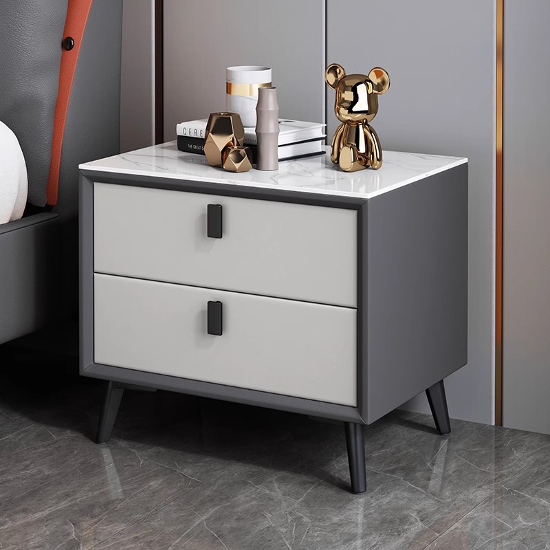 Table de chevet en bois massif - Solid Wood Nightstand 2 Drawers avis et prix