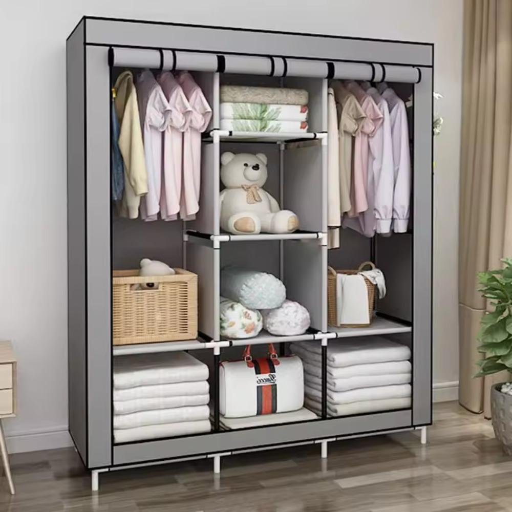Armoire à vêtements portable d - Wardrobe Closet Portable Fabric Cover avis et prix