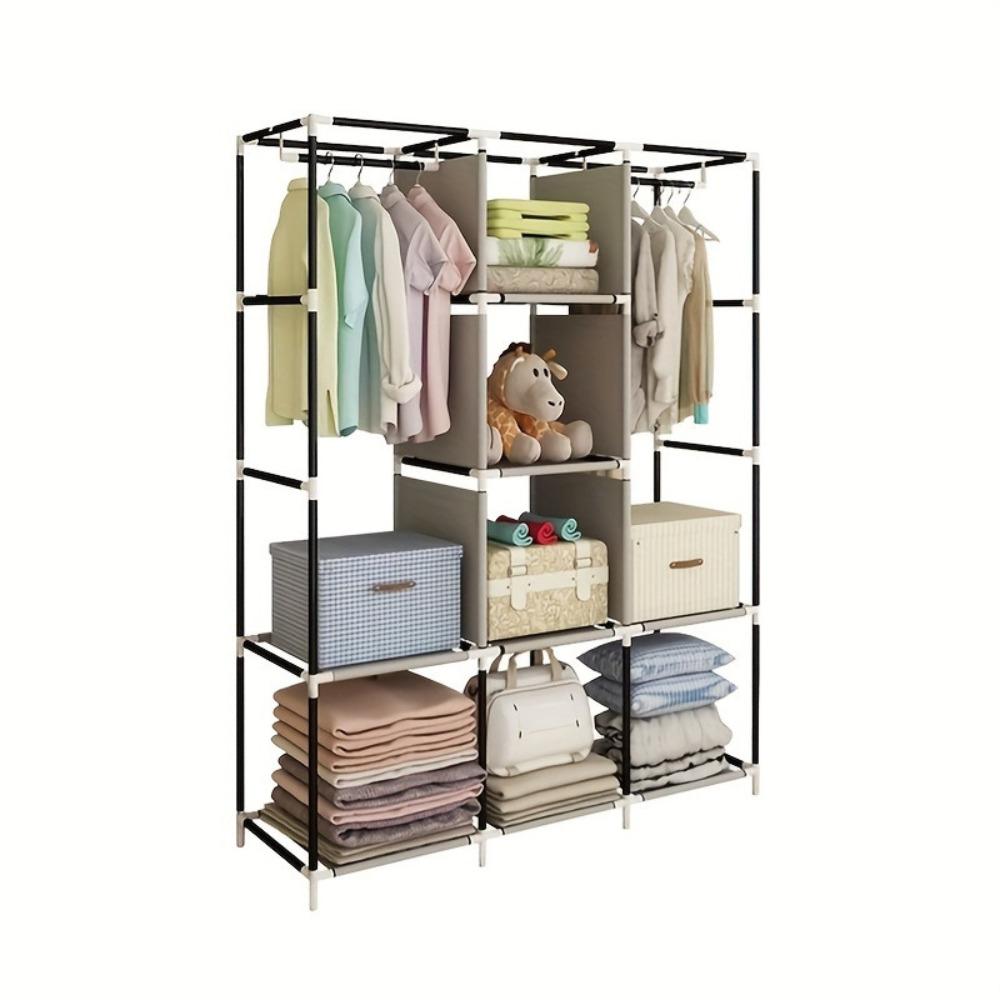 Armoire à vêtements portable d - Wardrobe Closet Portable Fabric Cover avis et prix