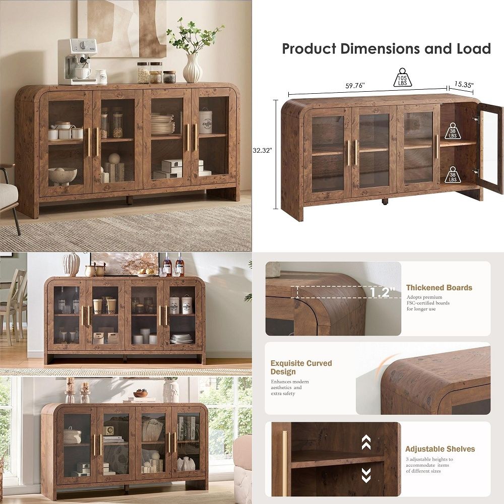 Buffet avec rangements, armoir - Tables avis et prix